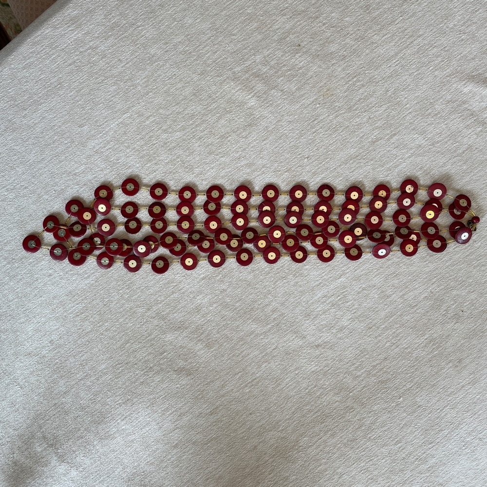 Sylca Unique Multi-Strand Statement Necklace - image 6